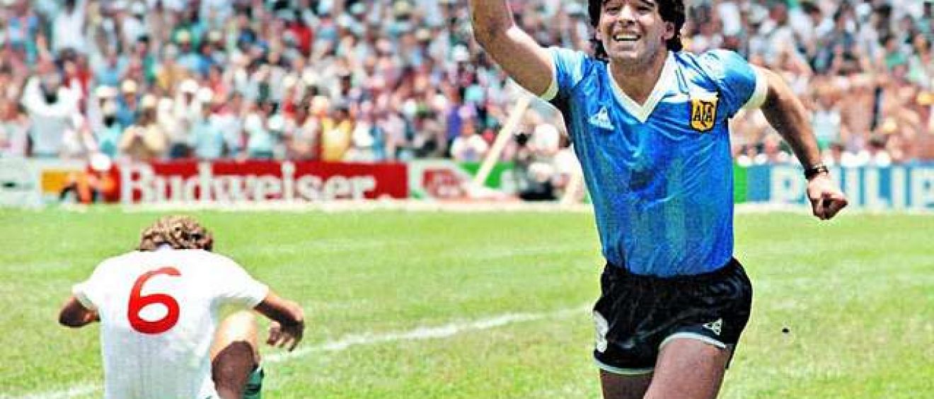 Maradona Inghilterra Argentina 1986