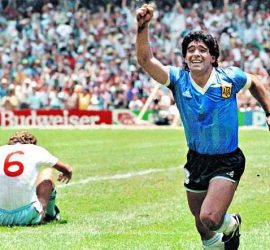 Maradona Inghilterra Argentina 1986