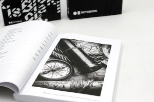 Il nuovo inchiostro nero Rotobook per immagini in scala di grigio di qualità