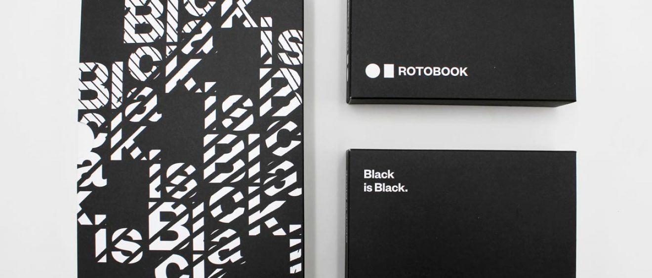 Black is Black Rotobook - Il nuovo inchiostro nero per la stampa di libri